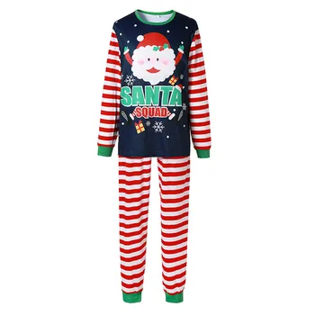 Xmas Christmas Family Matching Pajamas Set Adult Kids Sleepwear Nightwear Pjs Photgraphy Prop Party hot Clothing
