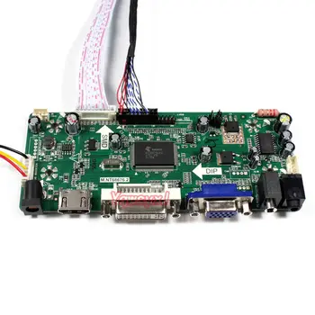 Yqwsyxl Control Board Monitor Kit for LTN141AT10 LTN141AT13 LTN141AT14 HDMI+DVI+VGA LCD LED screen Controller Board Driver
