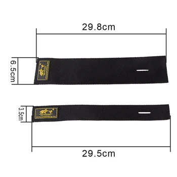 YUANWEI 2pcs Fishing Rod Belt Quality Canvas Rod Wrap Bundles Rod Strap krawat, szelki akcesoria wędkarskie sprzęt wędkarski