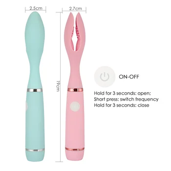 Zacisk do sutków wibrator intymne produkty dla kobiet łechtaczka klip stymulator masażer do sutków podłoga zabawki erotyczne dla dorosłych, Sex shop