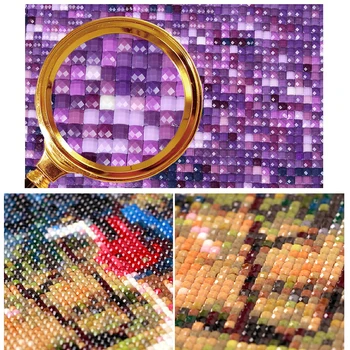 Zhuistar 5d Diy Diamond Painting Cross Stitch old lady game Diamond Mosaic Full diamond embroidery rhinestones gift Set gx